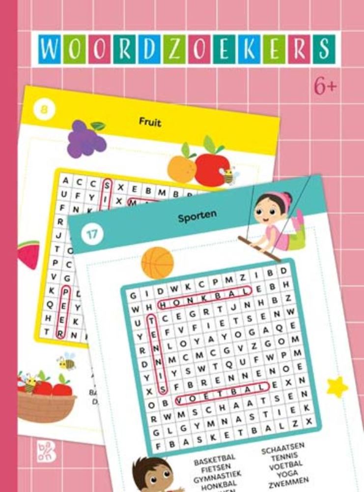 Libri puzzle - ricerche di parole 6+