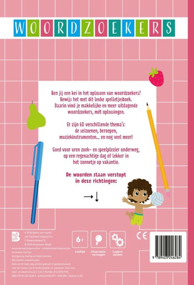 Libri puzzle - ricerche di parole 6+