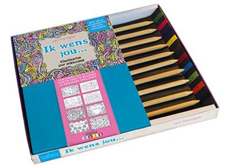 Libro da colorare: Ti auguro (20 carte)