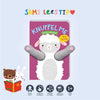 Knuffel me klein schaapje. (karton)