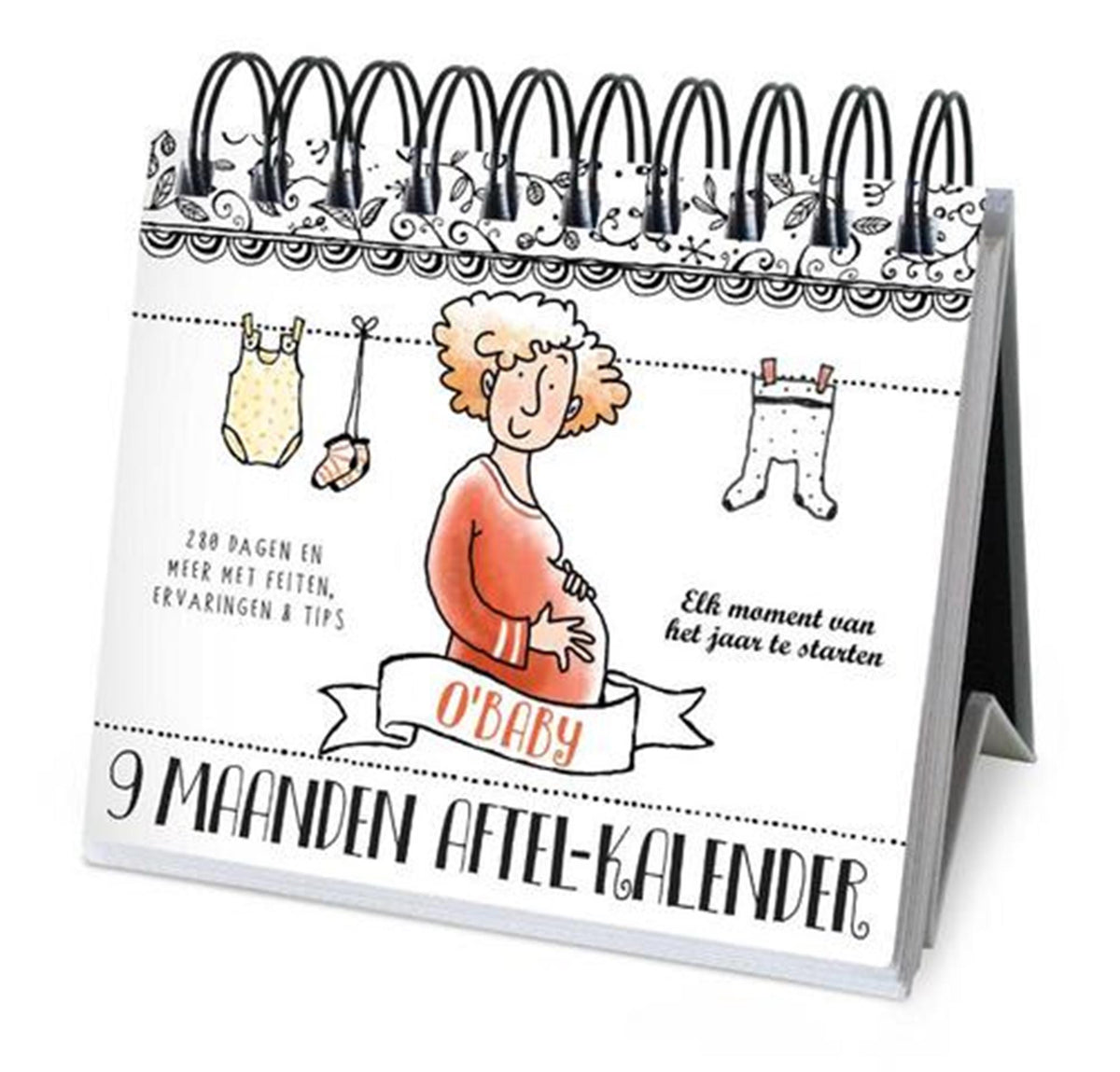 Imagebooks o'baby 9 month countdown calendar