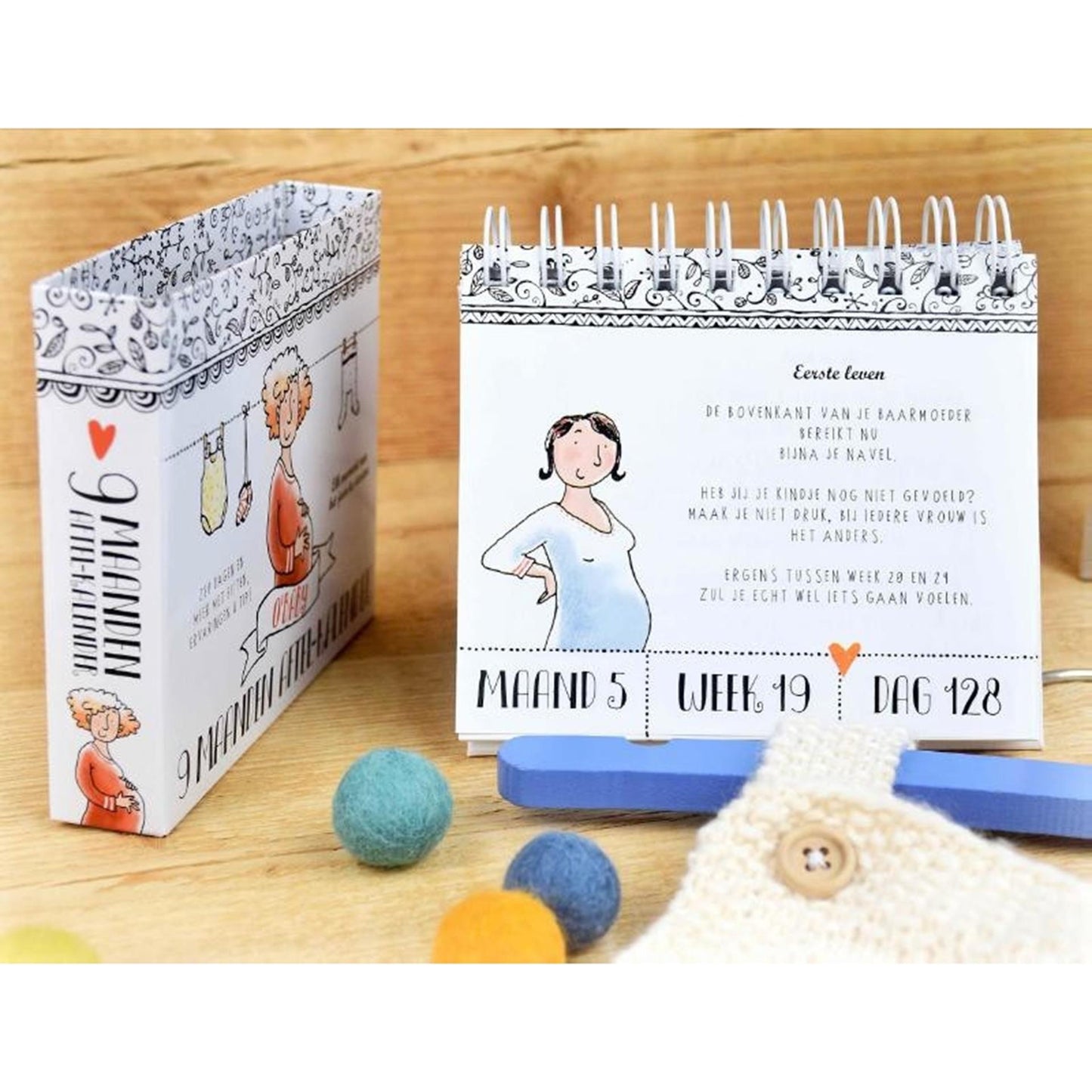 Imagebooks o'baby 9 maanden aftelkalender