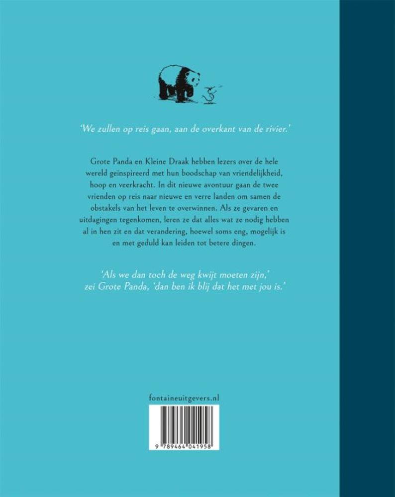 El viaje del gran panda y el pequeño dragón.