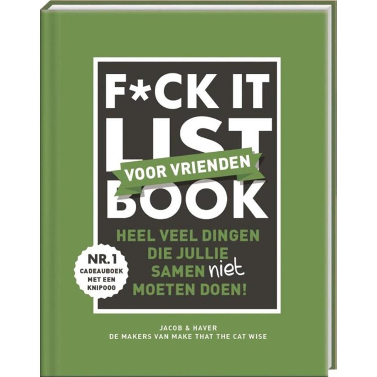 Imagebooks f*ck it list book voor vrienden