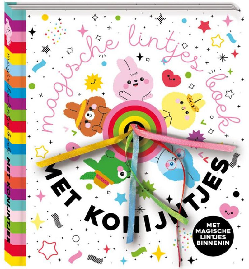 Libro de cintas mágicas con conejitos. 3+