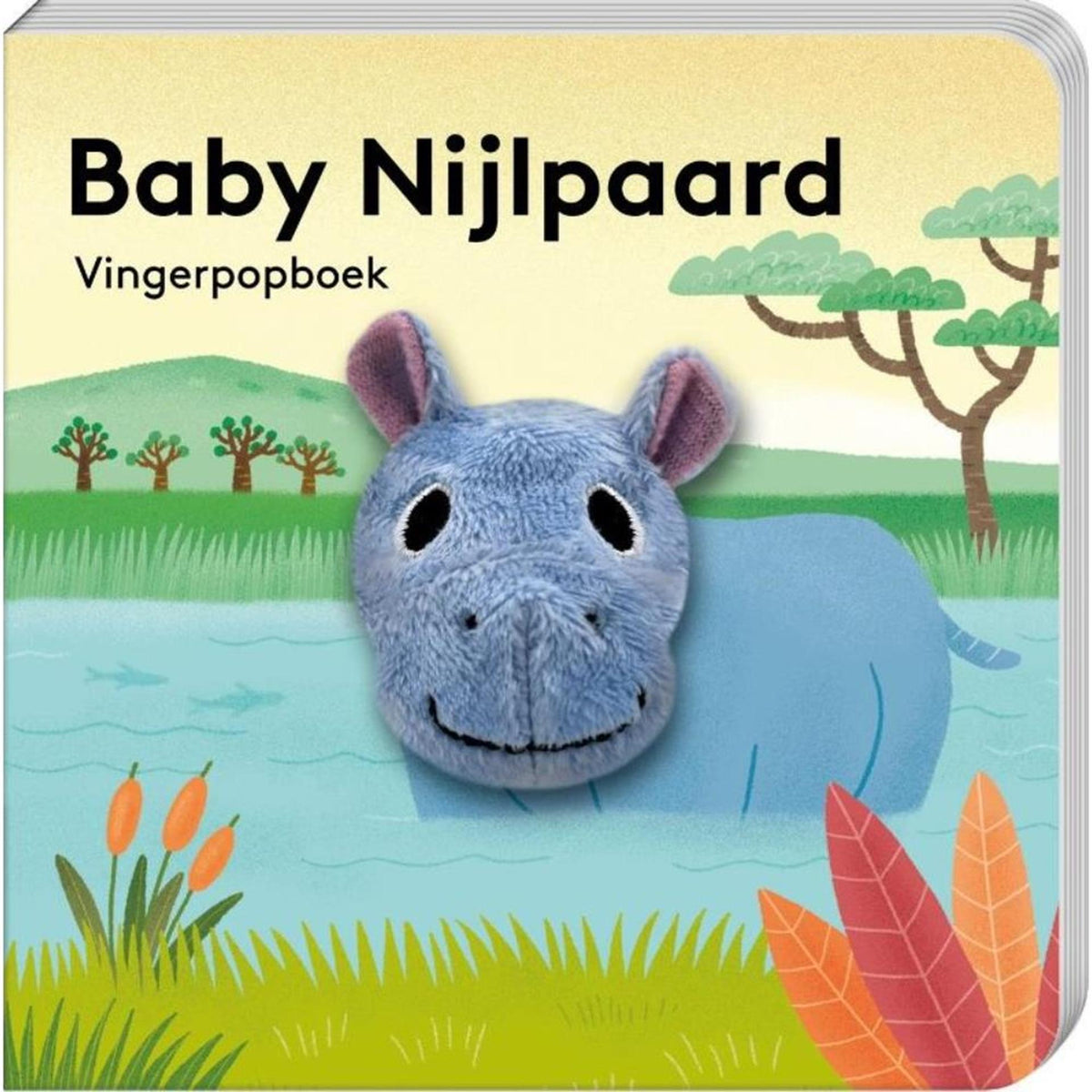 Imagebooks finger puppet book wild baby hippo