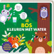 Libri illustrati da colorare con acqua - foresta