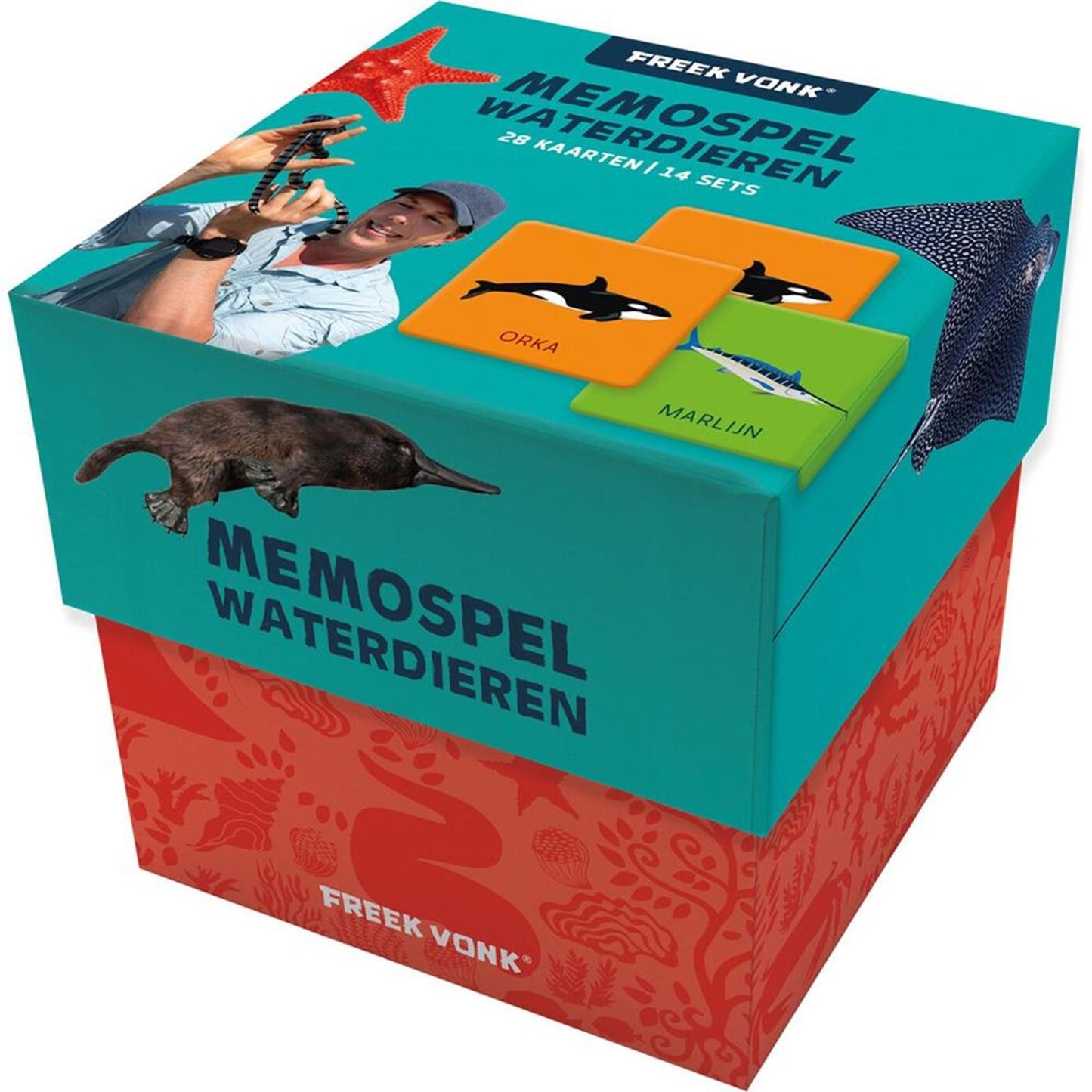 Imagebooks freek spark memo game - animales acuáticos