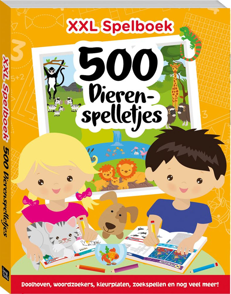 Libro de juegos XXL - 500 juegos de animales 6+