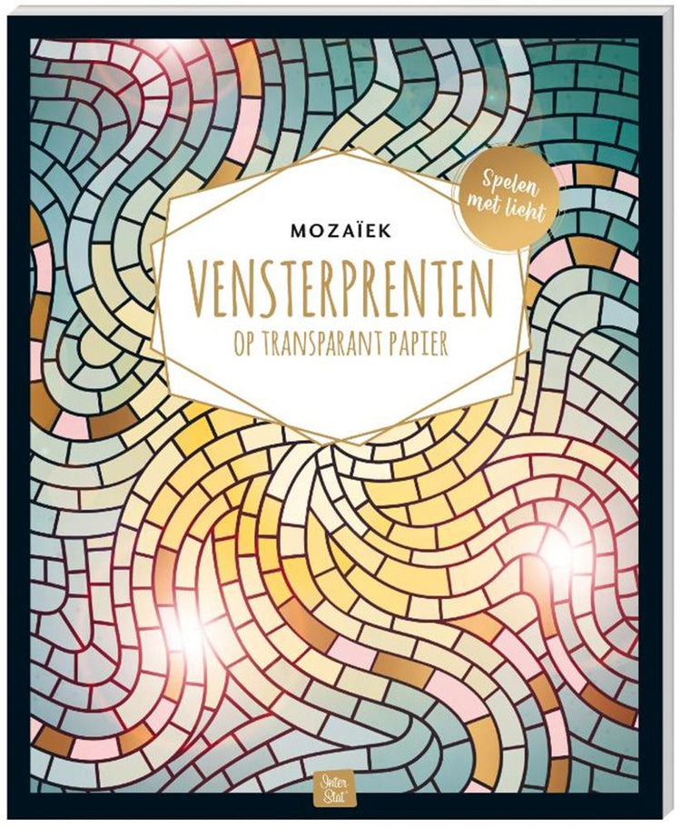 Libro illustrato sulla finestra Interstat - mosaico