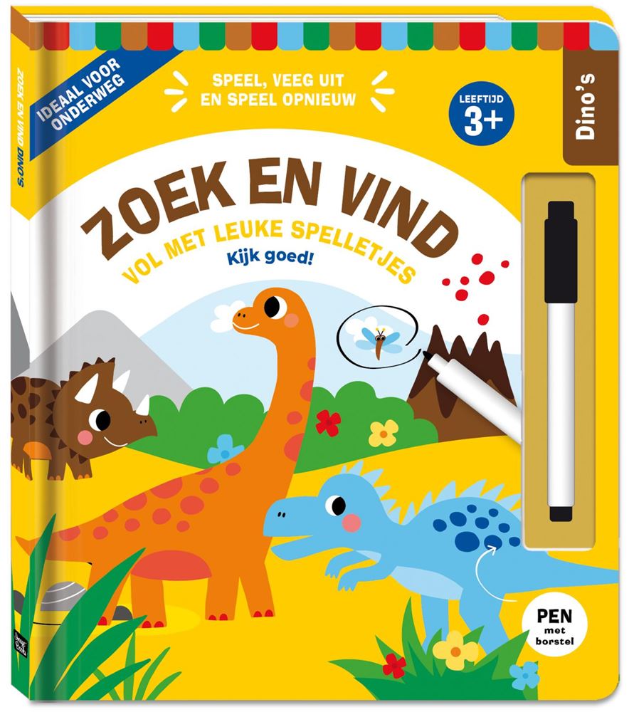 Zoek en vind - dino's 4+
