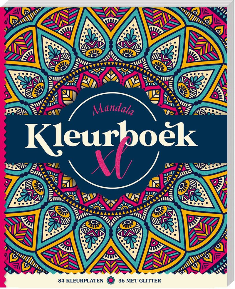 Libro da colorare xl - mandala adulto