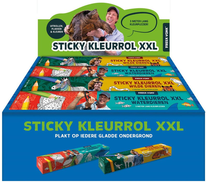 Visualizza rulli colorati adesivi freek spark xx