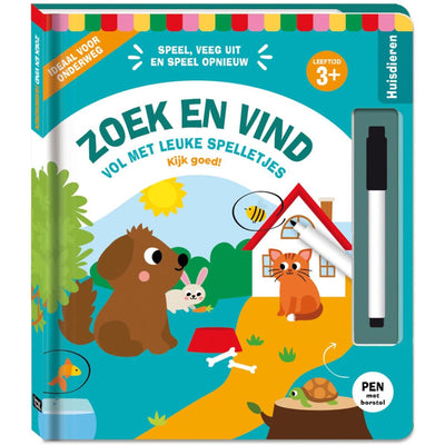 Imagebooks zoek en vind - huisdieren 3+