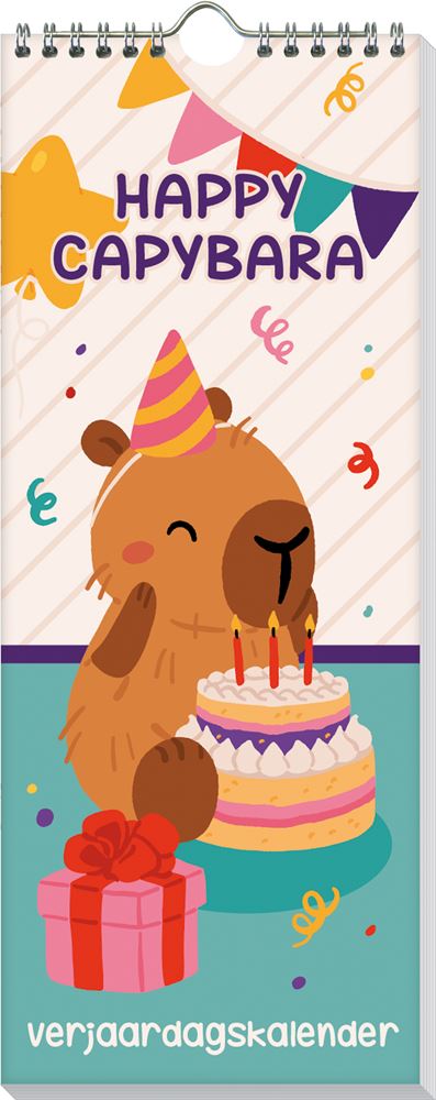 Calendario de cumpleaños - capibara alle