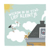 Noox City Kids Soft Baby Book Bienvenido a la ciudad Lief Kleinetje