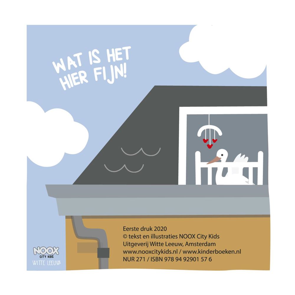 Noox City Kids Soft Baby Book Bienvenido a la ciudad Lief Kleinetje