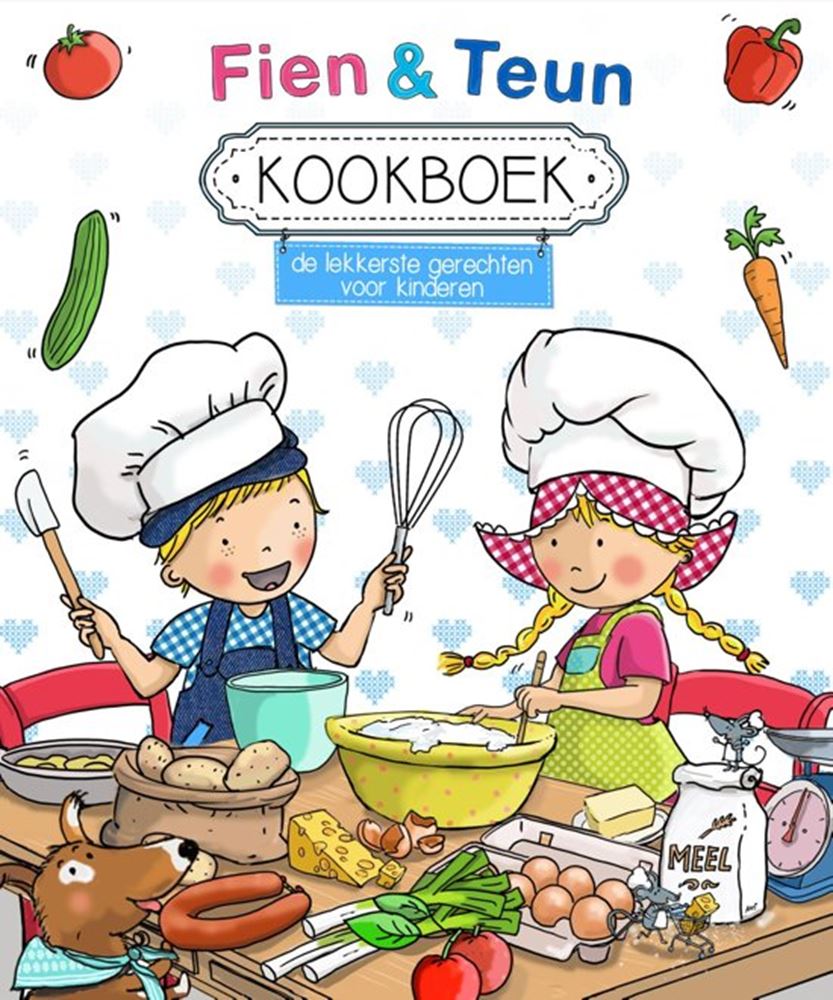 Libro de cocina de Fien y Teun de la editorial WPG. 4+
