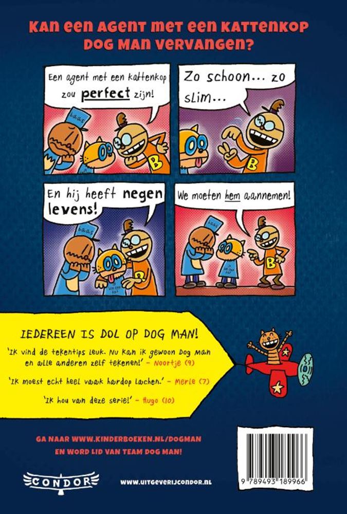 Dog Man Parte 9 Crimen y corteza - Libro para niños