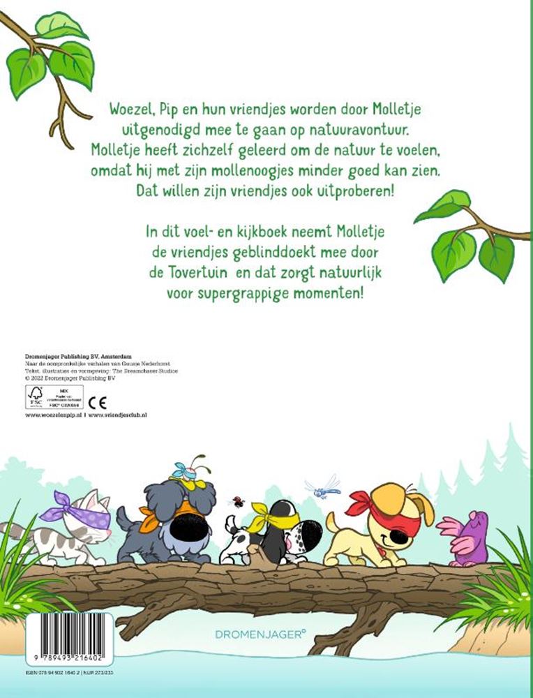 Woezel pip: avventura nella natura. senti e ki