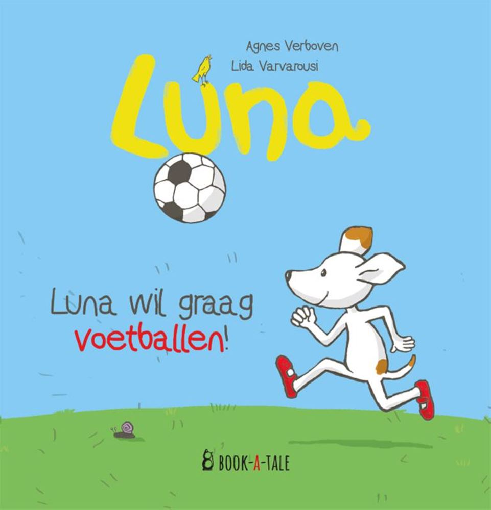 Libro ilustrado: ¡Luna quiere jugar al fútbol!