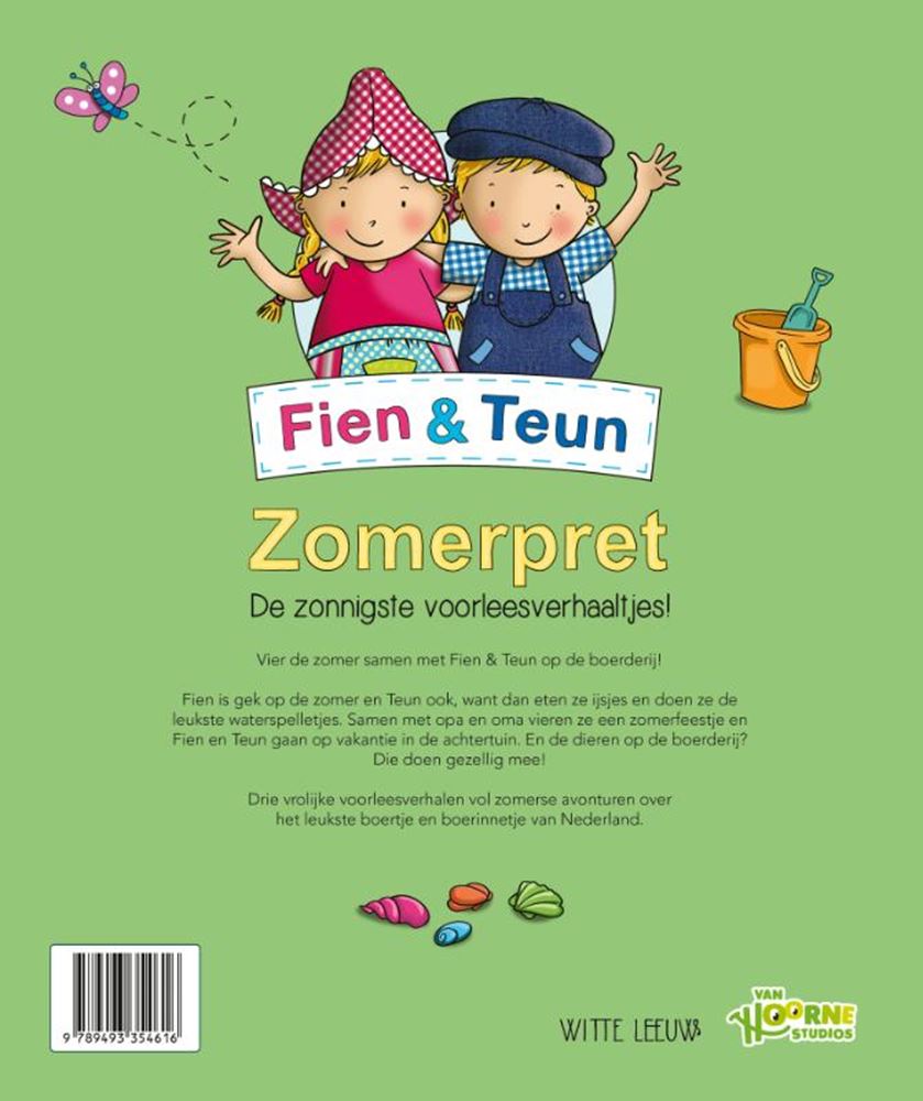 Libro de cuentos: fien teun - diversión de verano 3+