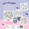 Libro da colorare accogliente -