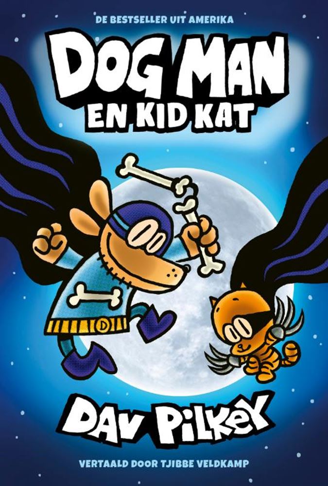 Libro centrale: cane, uomo e bambino, gatto