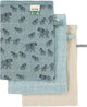 Trixie tetra washandjes 3-pack mix - enchanting elephant