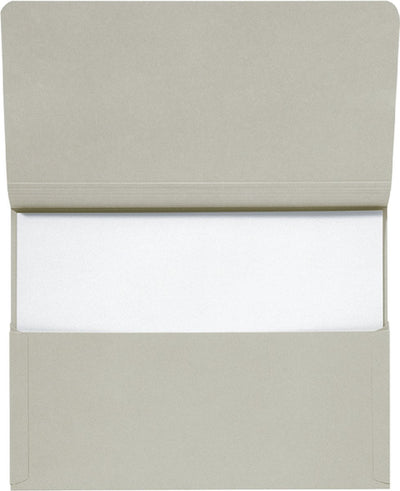 Cartella tascabile Jalema secolor senza acidi 1-300 fogli, grigio, folio (confezione da 10 pezzi)
