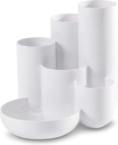 Estuche para bolígrafos Han - campus - 6 compartimentos - blanco - ha-17480-12