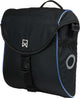 Willex - enkele tas 300 - zwart blauw - lichtgewicht - met schouderband - 12 liter