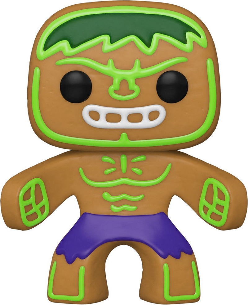 Funko la figura coleccionable de hulk pop! vinilo - marvel vacaciones pan de jengibre multicolores
