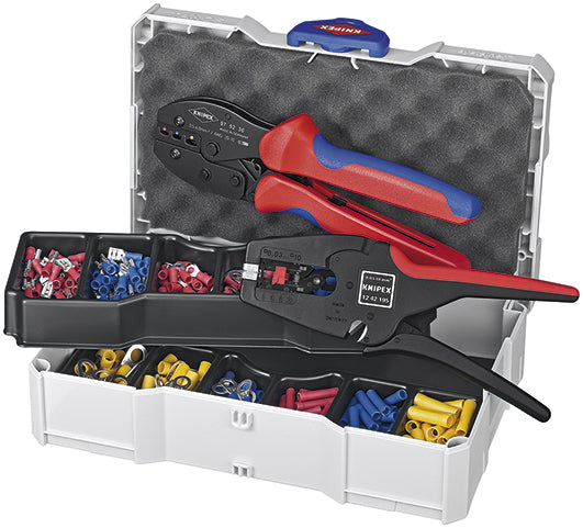 Knipex krimp-assortiment voor kabelverbinders - 979022