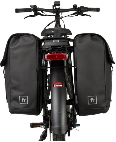 Fastrider Jaxx II bolsa doble para bicicleta tendencia negro mik