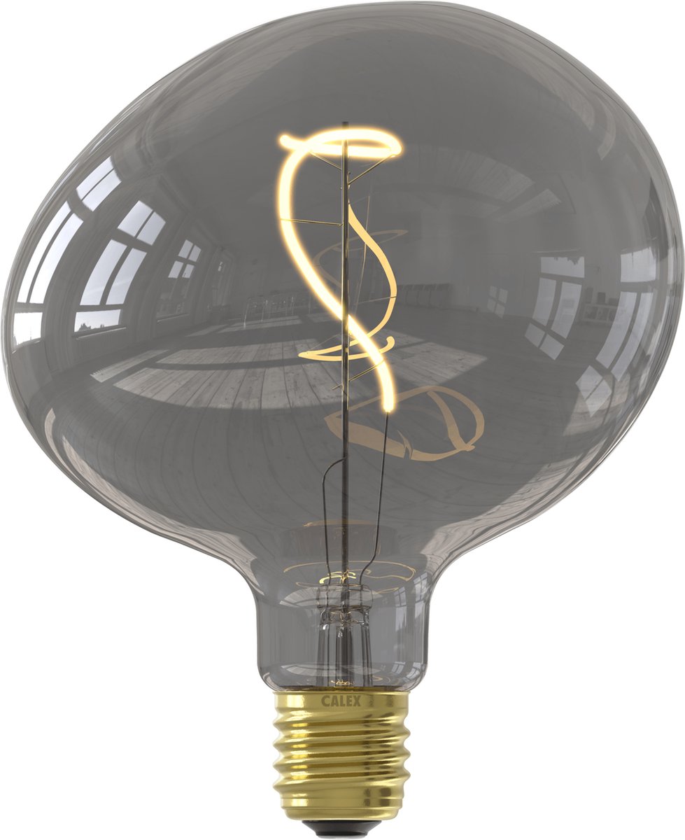 Lámpara LED Calex Pebble - e27 - filamento - titanio - luz blanca cálida - regulable