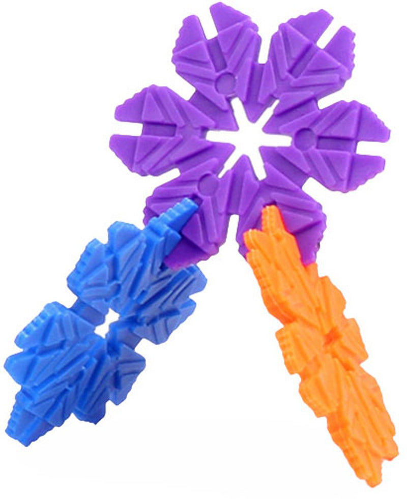 Flores de construcción en caja de almacenamiento, 150 uds.