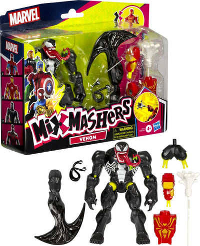 MixMashers Spiderman Venom Figura Deluxe