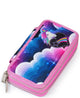 Estuche Jeva twozip unicorn sky - estuche lleno con estampado de unicornio