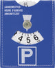 Carpoint parking disc with suction cup