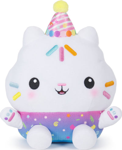 Casa de muñecas Gabby - cakey cat - peluche interactivo de 25 cm con sonidos