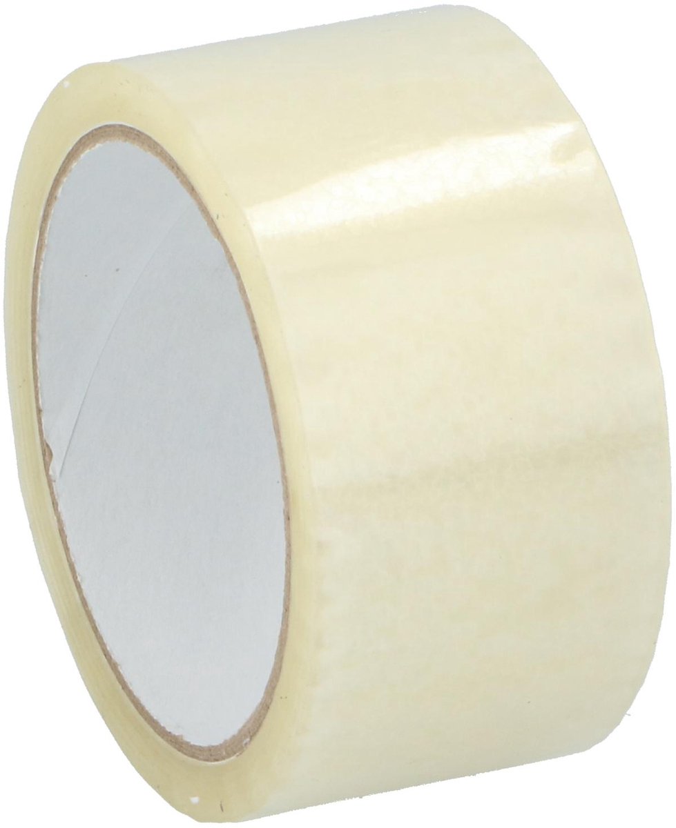 Nastro da imballo Kinzo trasparente – 6 rotoli – 50 m x 48 mm – nastro da imballo per scatole e pacchi