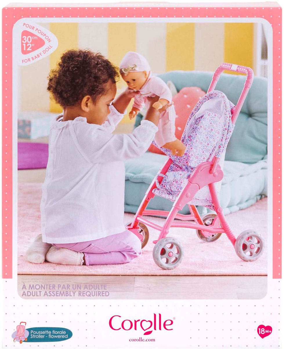Corolle Stroller Flowers for Baby Pop, 30 cm