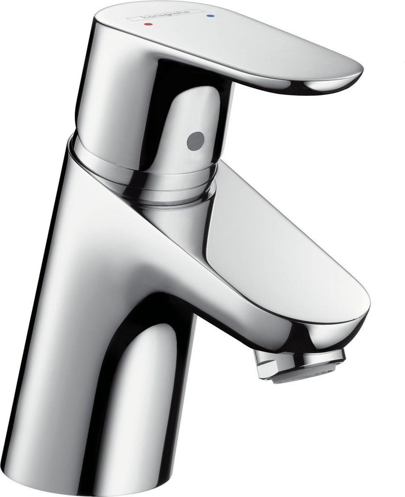 Hansgrohe focus - wastafelmengkraan - ééngreeps bediening - met afvoerplug - 70mm - chroom