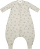 Meyco baby penguin baby winter slaapoverall jumper met vaste mouw - soft sand - 80cm - 2.5 tog