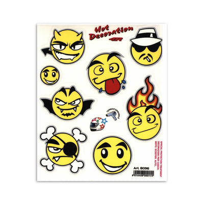 Set di emoticon adesivi