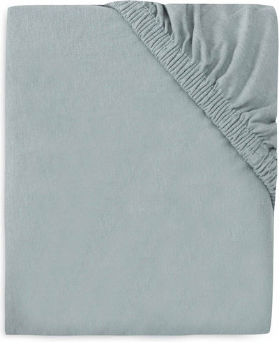 Jollein baby - lenzuolo con angoli jersey 70 75x140 150 cm - lettino per bambini - cotone morbido - verde mare