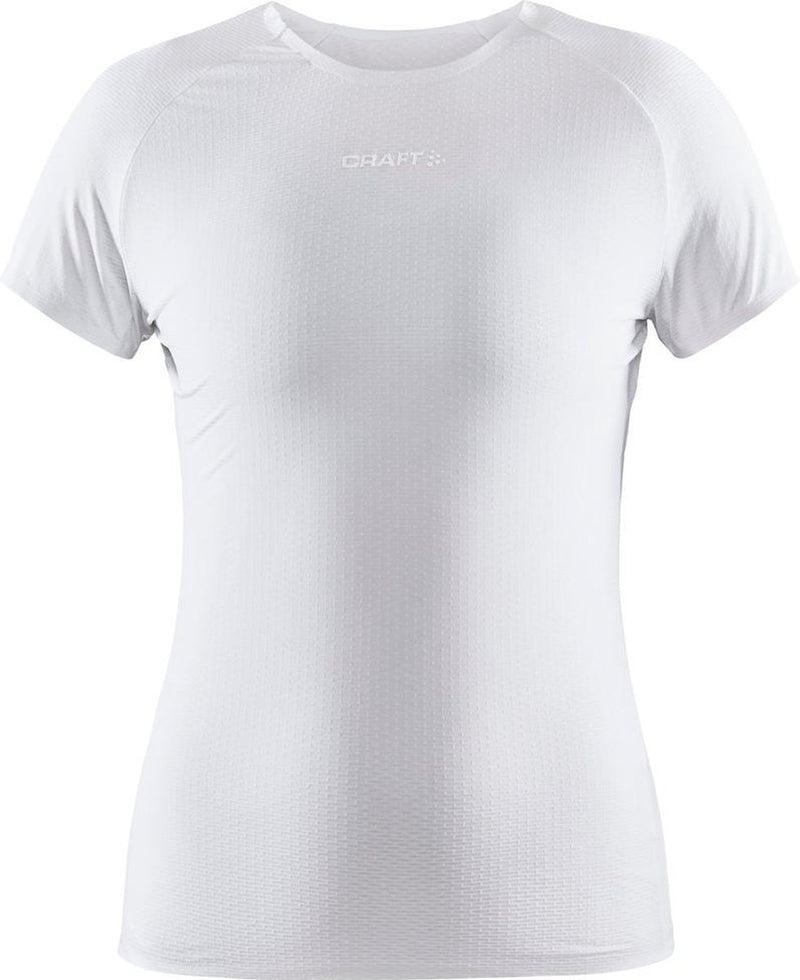 Maglia termica da donna Craft active nanoweight ss w - bianca