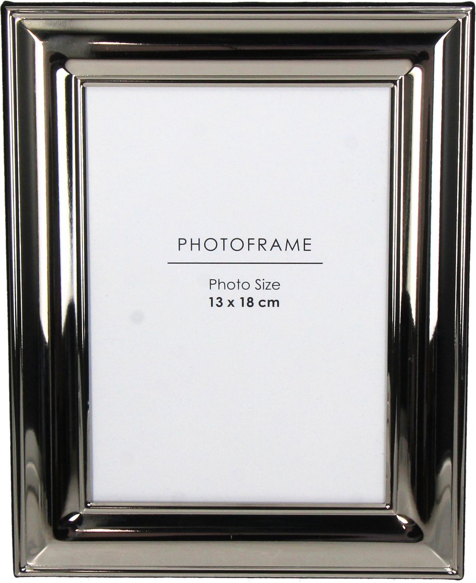 Portafoto collezione HD ferro argento 13x18cm