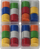 Chips 25mm 240 piezas diferentes colores